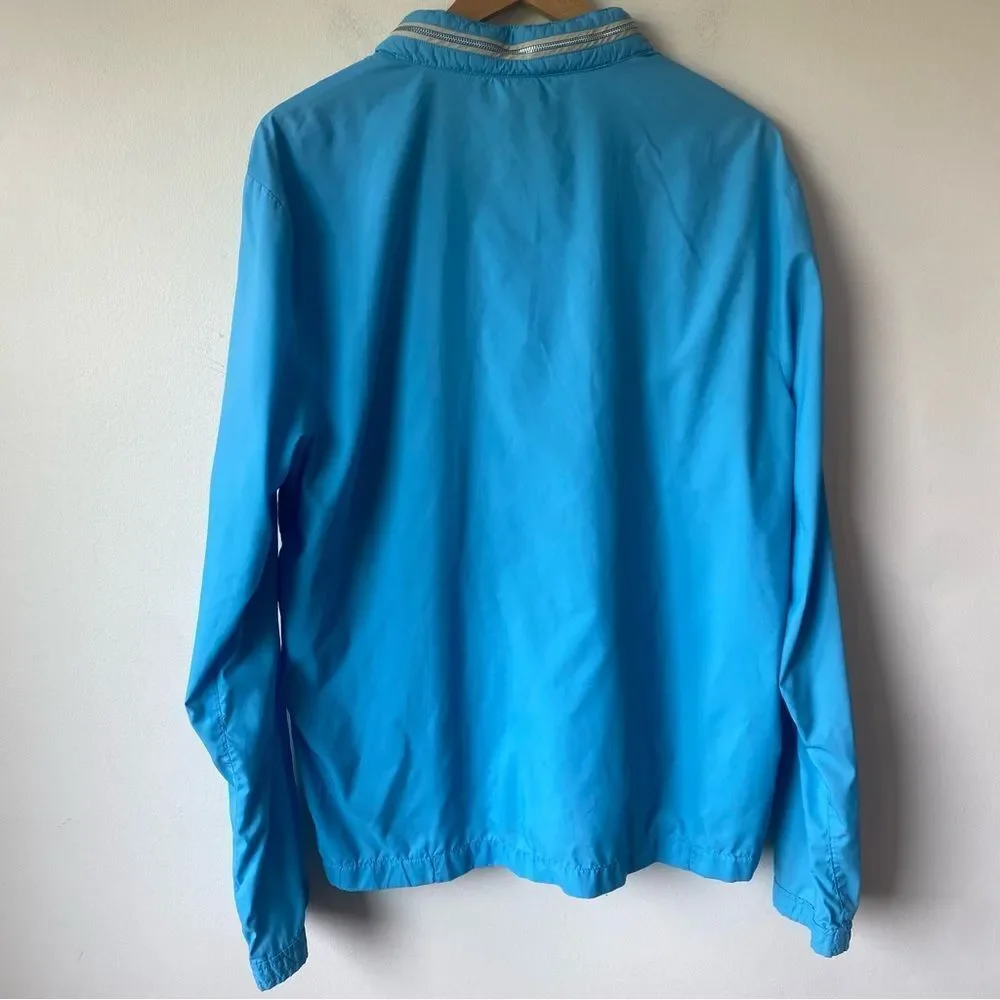 Vintage banana‎ republic blue zip up windbreaker jacket men’s large